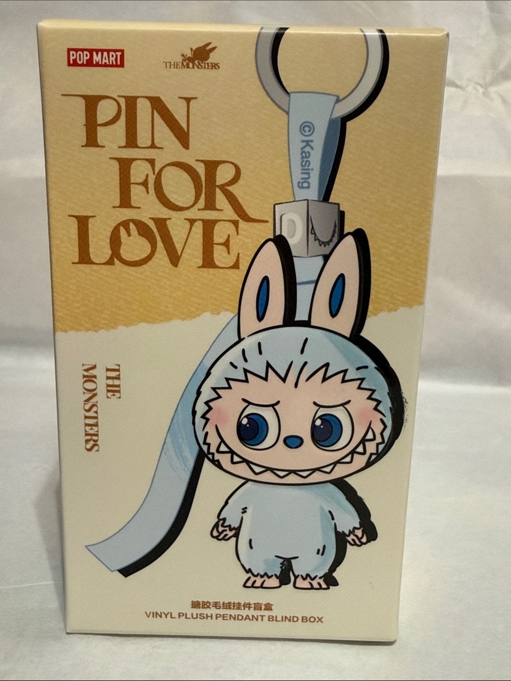 SEALED - POP MART - The Monsters Pin For Love Blind Box (A-M Series) Labubu